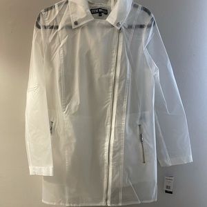 Steve Madden Women's Spring Fashion Jacket Clear